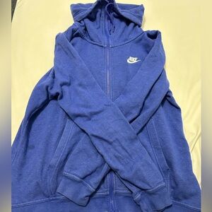 Blue Nike sweater